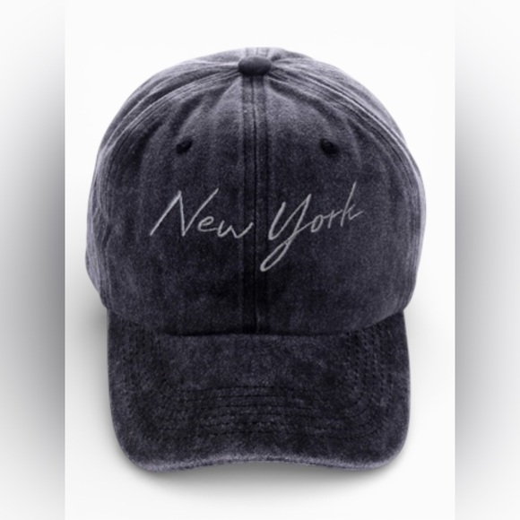 Zenana Outfitters Accessories - Zenana Washed Embroidered City Baseball Cap – New York